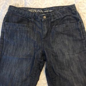 Dark Wash Capri Jeans
